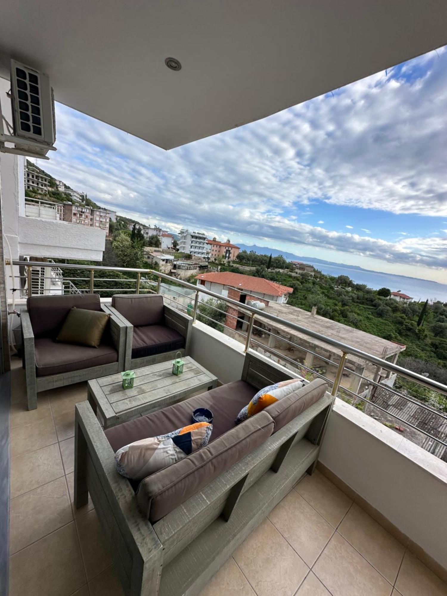 Selami Sea View Apartments Lukovë Eksteriør billede